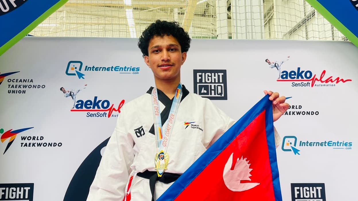 अदिशलाई अस्ट्रेलियामा स्वर्ण पदक