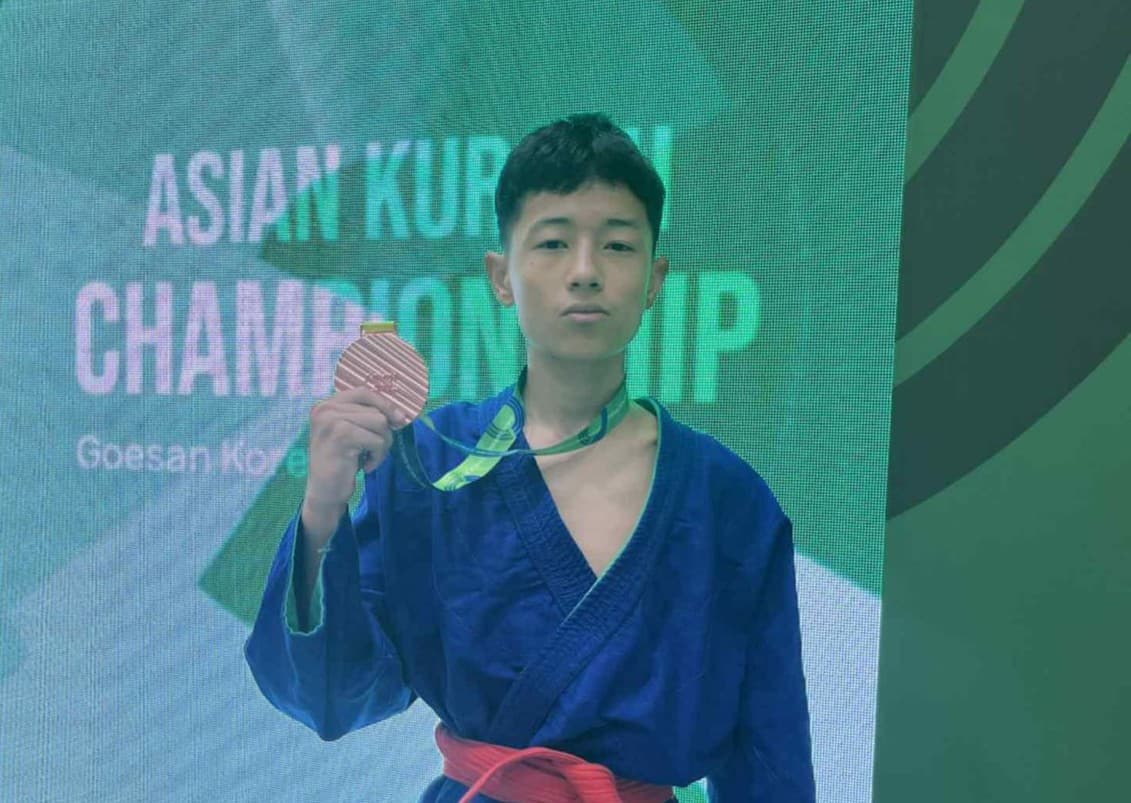 कुराशमा प्रशान्तलाई कांस्य