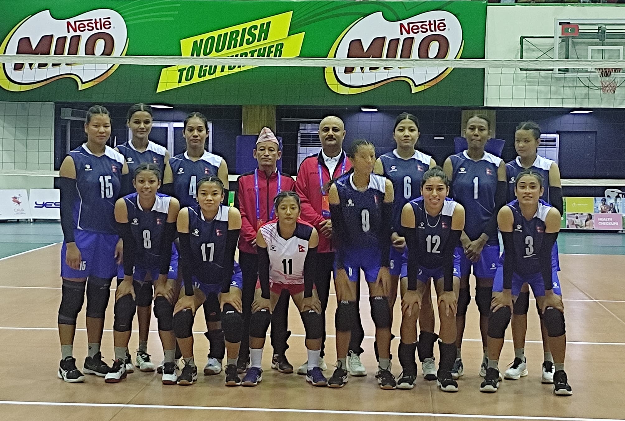 नेपालले तेस्रो स्थानमा चित्त बुझायाे