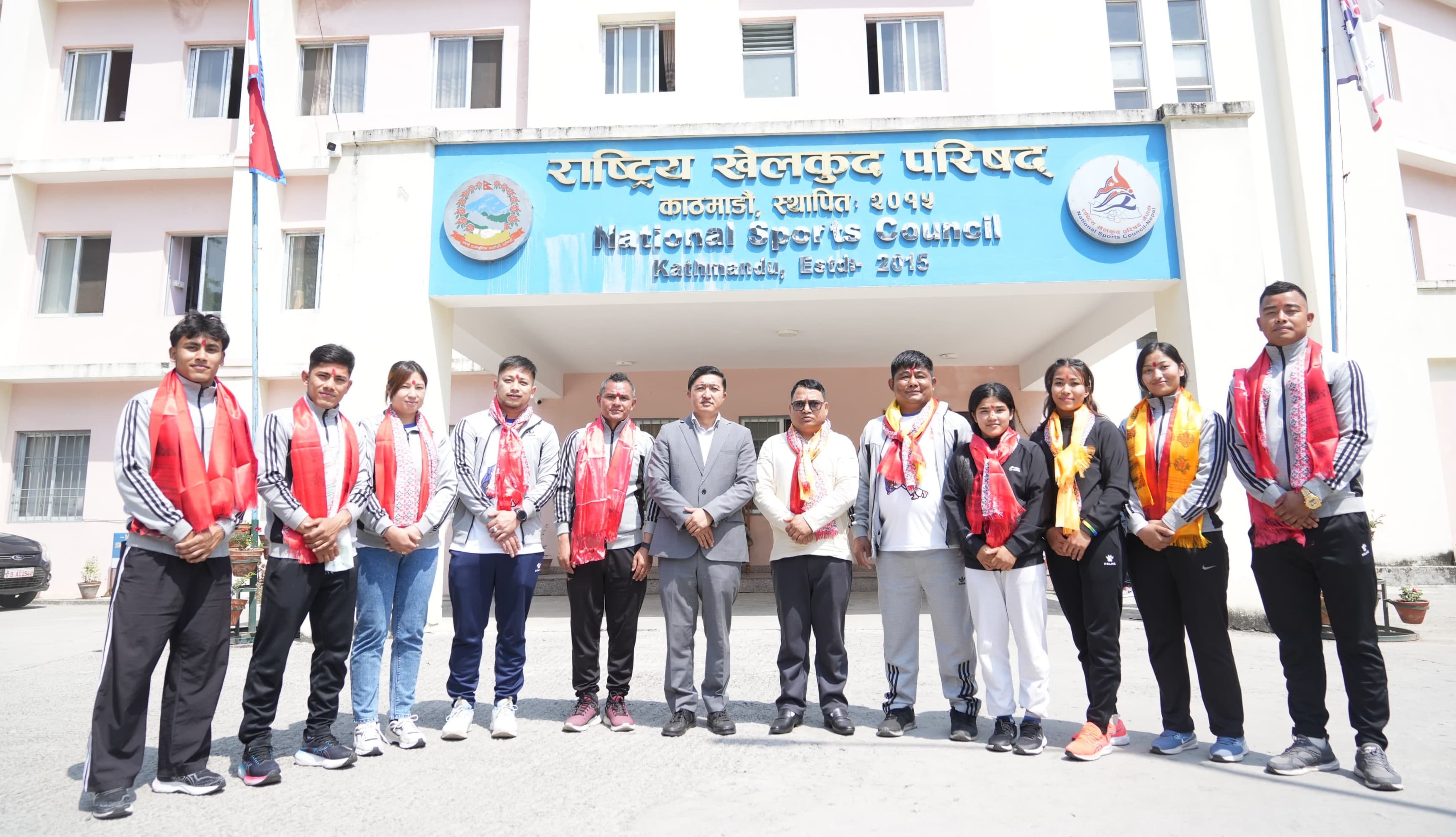 जुडो टोली थाइल्यान्ड प्रस्थान