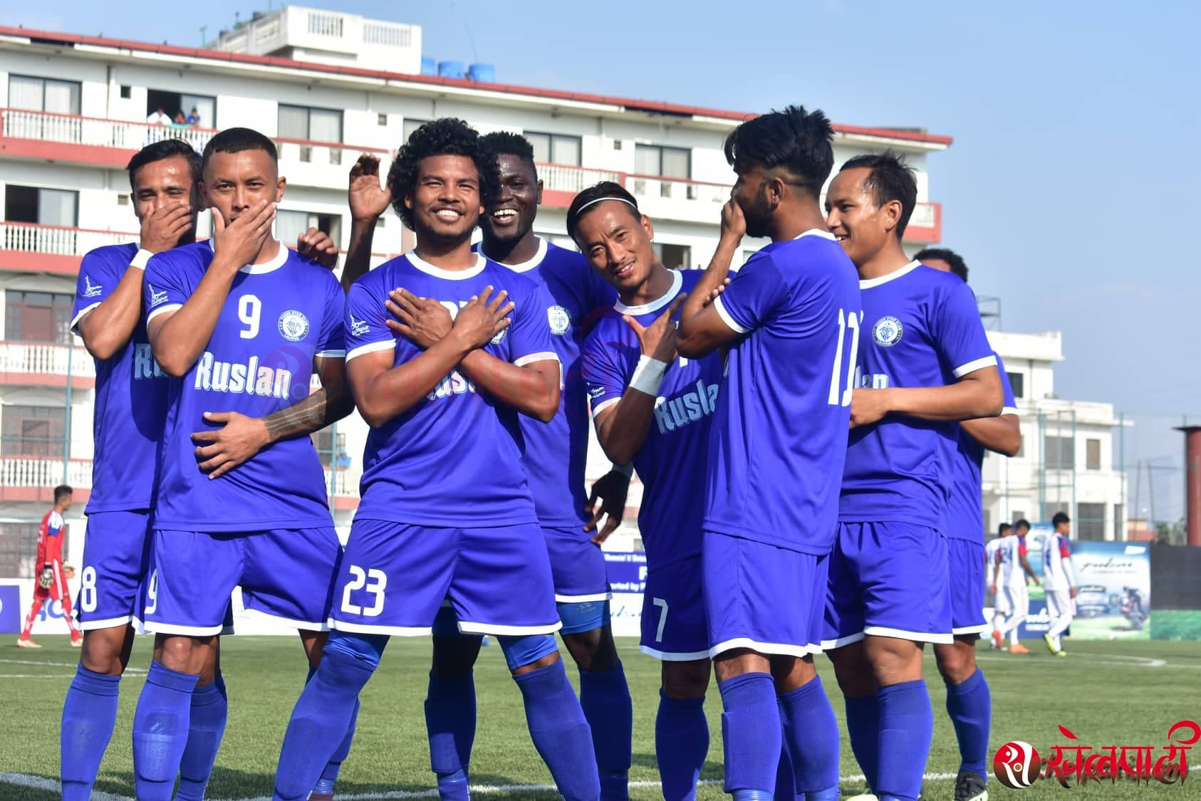 रजिनको गाेलमा थ्री स्टारलाई १–० को अग्रता