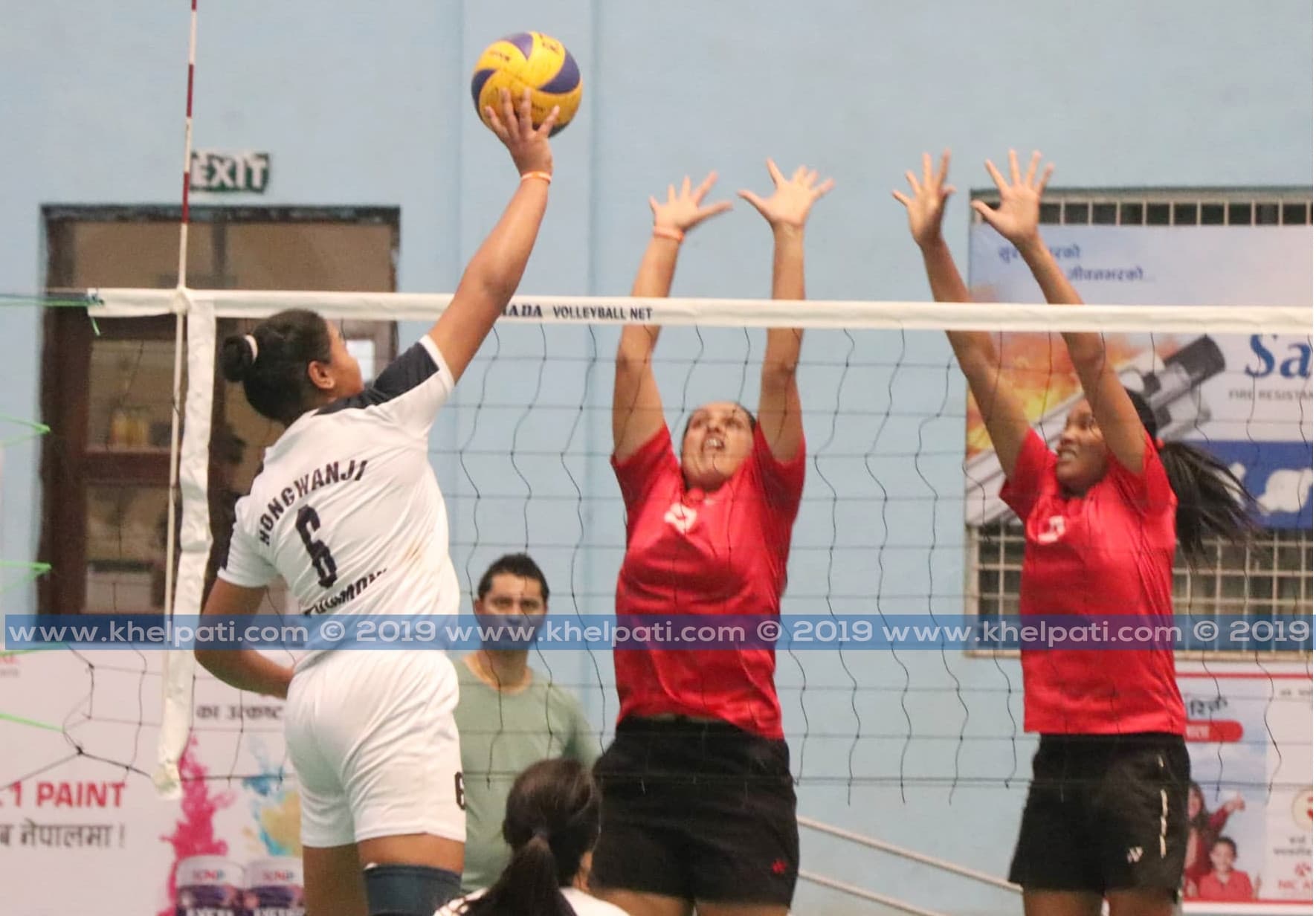 केएनपी महिला भलिबलमा न्यु डायमण्ड तेस्रो