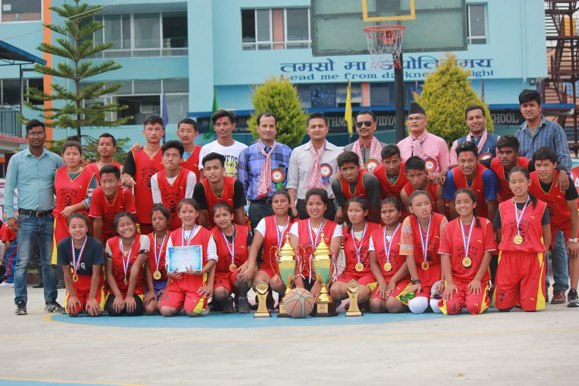 केभीकेएसएस बास्केटबलमा निम्सलाई उपाधि