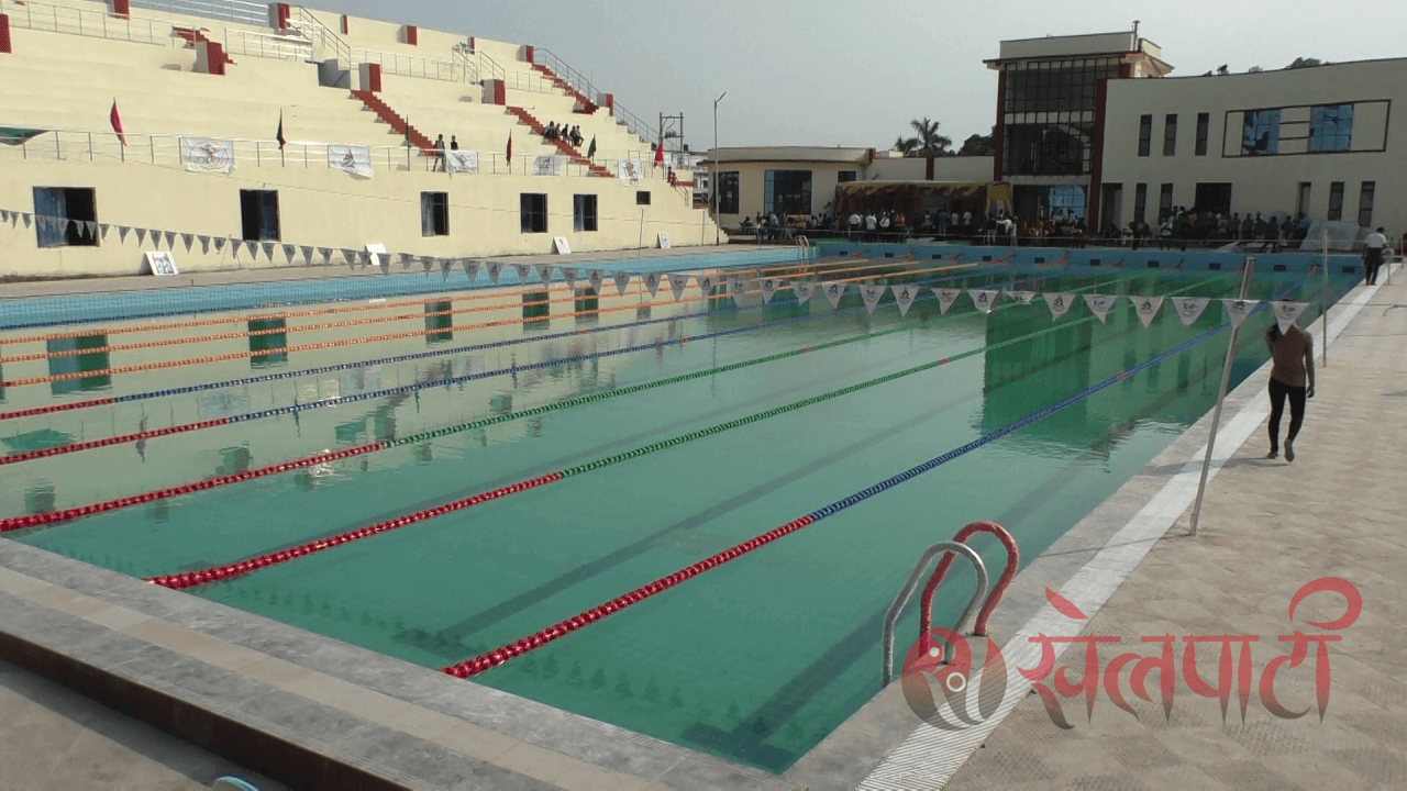 शिलन्यासको १० बर्षपछि नेपालगञ्ज पौडी पोखरी तयार