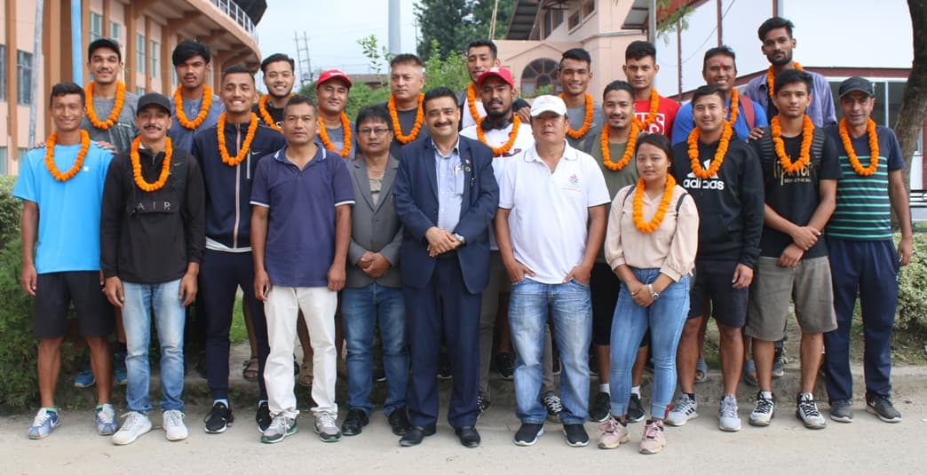 सागका लागि बास्केटबलको तयारी धरानमा