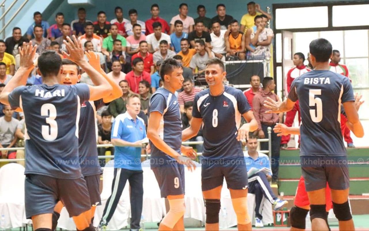 पुरुष भलिबल टिमले आज भारतसँग खेल्दै