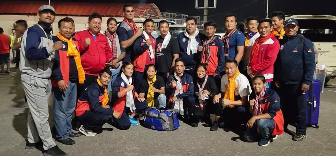 बक्सिङ टोली स्वदेश फिर्ता