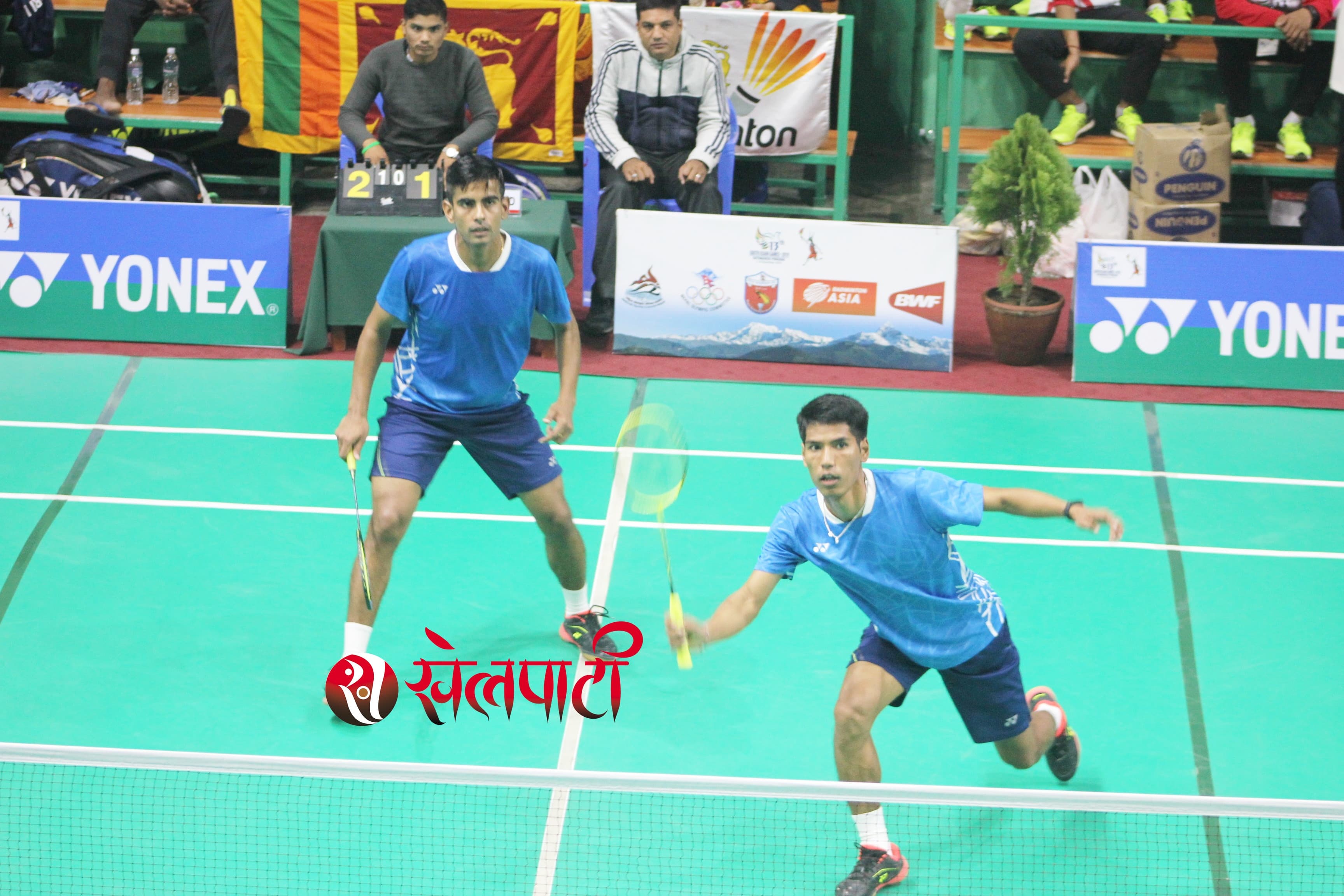 ब्याडमिन्टन : पुरुष टिममा नेपाललाई कास्य