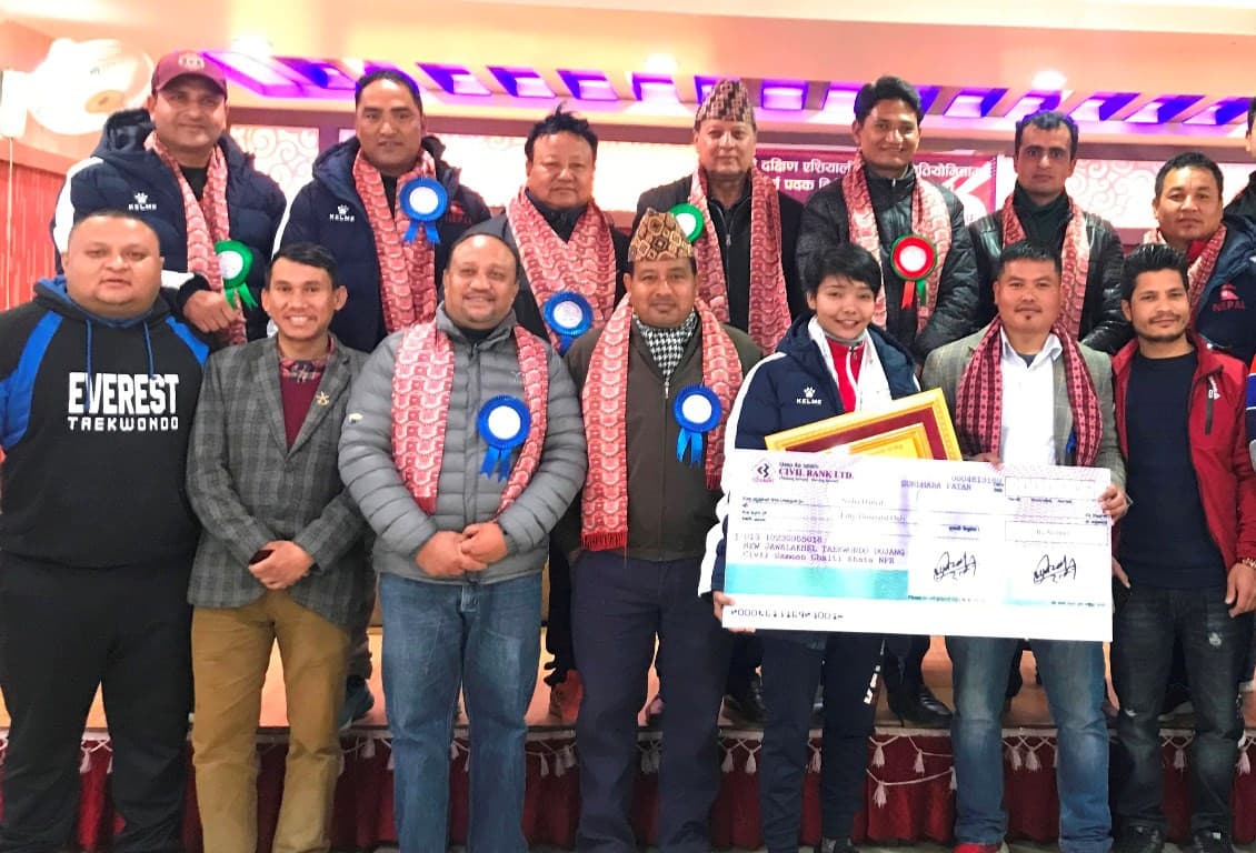 सागकी स्वर्णधारी निशा सम्मानित