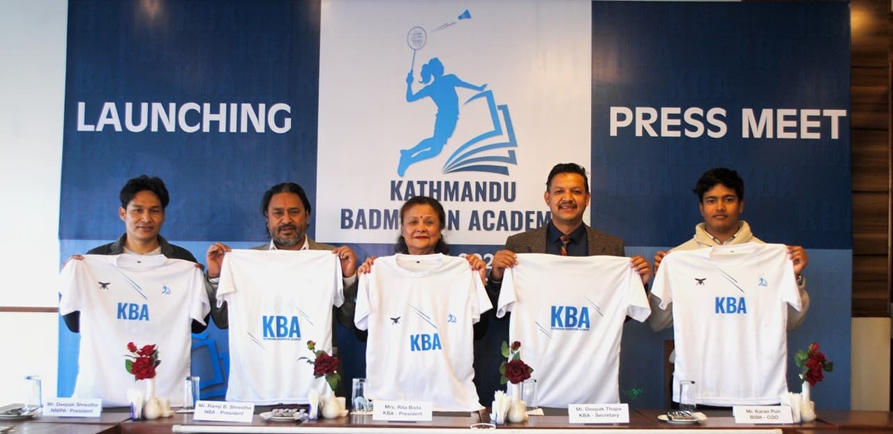 काठमाडौं ब्याडमिन्टन एकेडेमी (केबीए) संचालनमा 