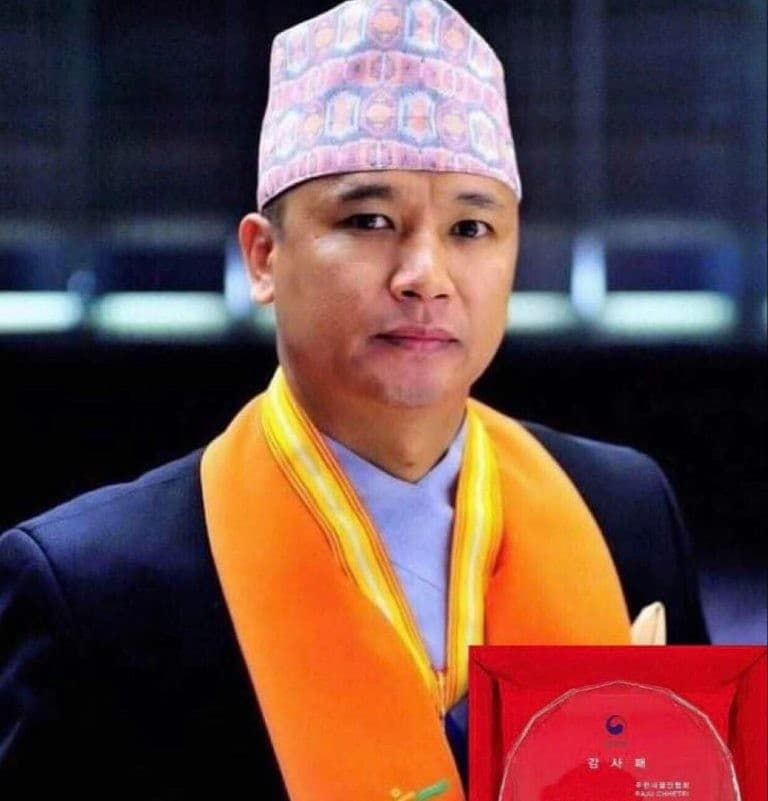 तेक्वान्दाेका राजुलाई कोरिया सरकारको सम्मान