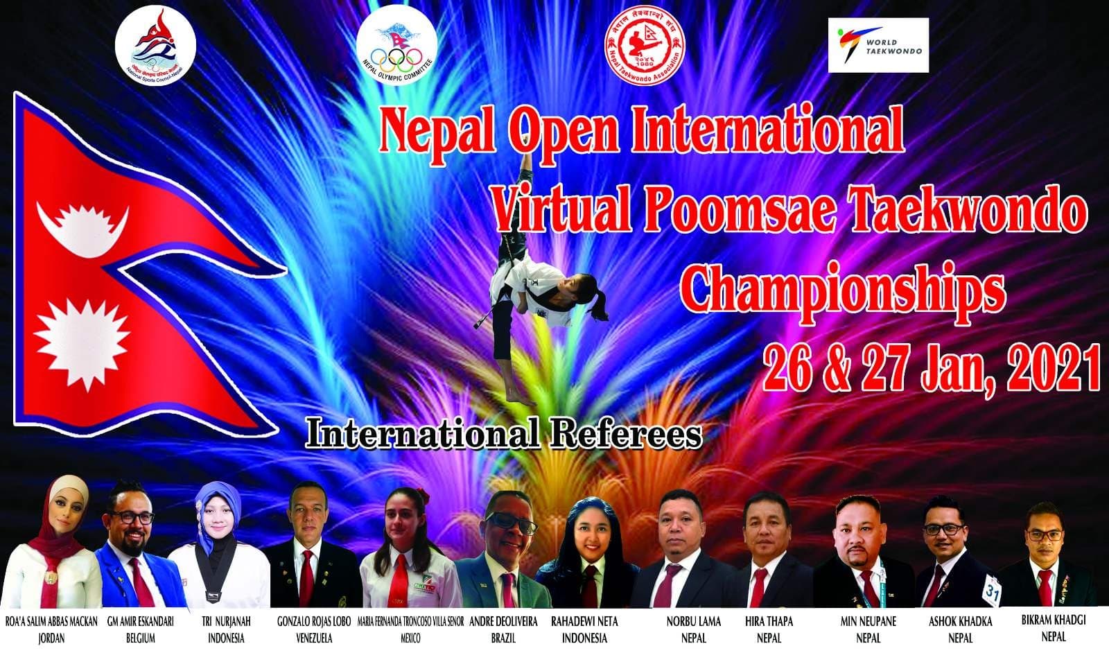 नेपाल ओपनमा ७ विदेशी निर्णायक