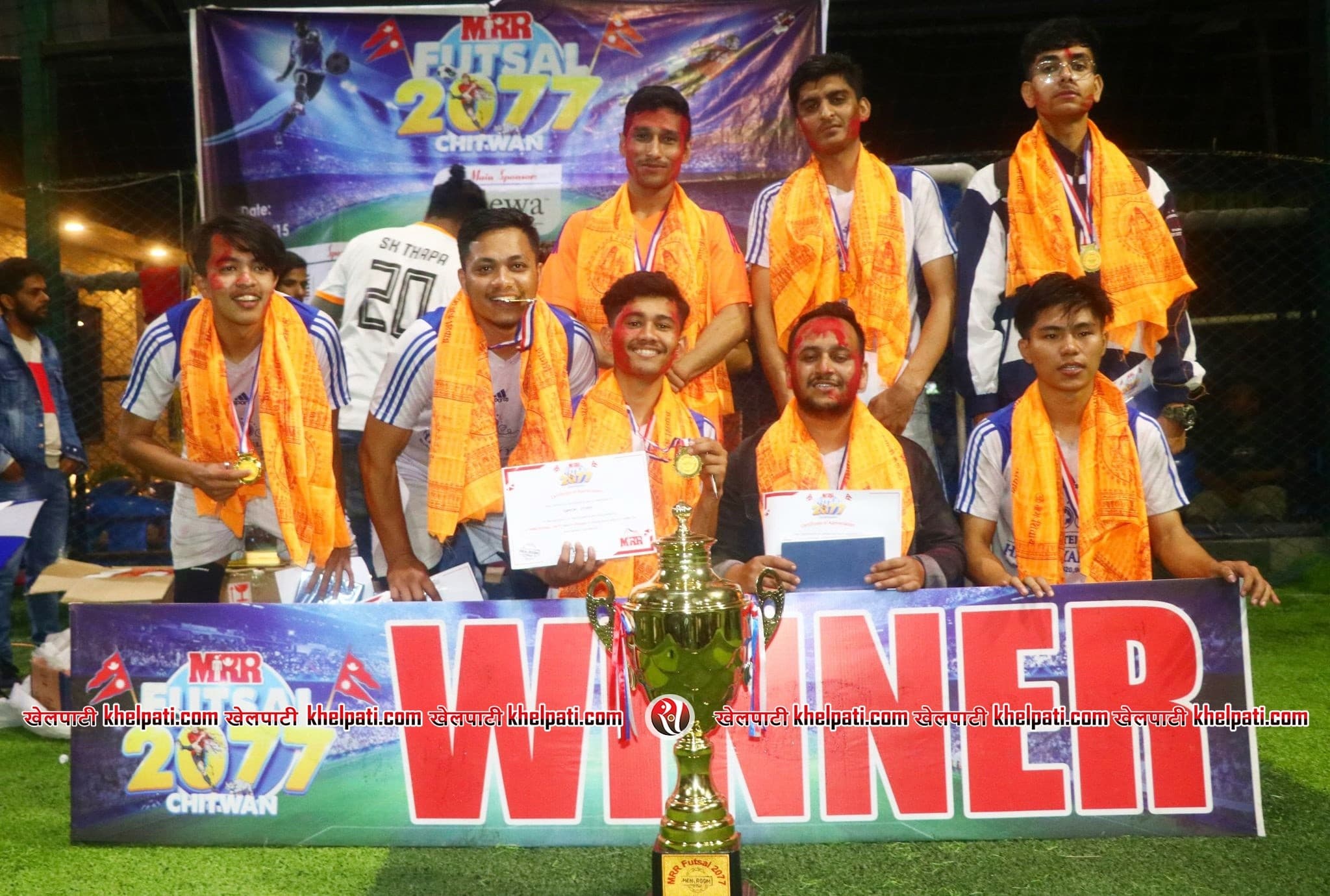 बुटवललाई एमआरआर फुटसलको उपाधि