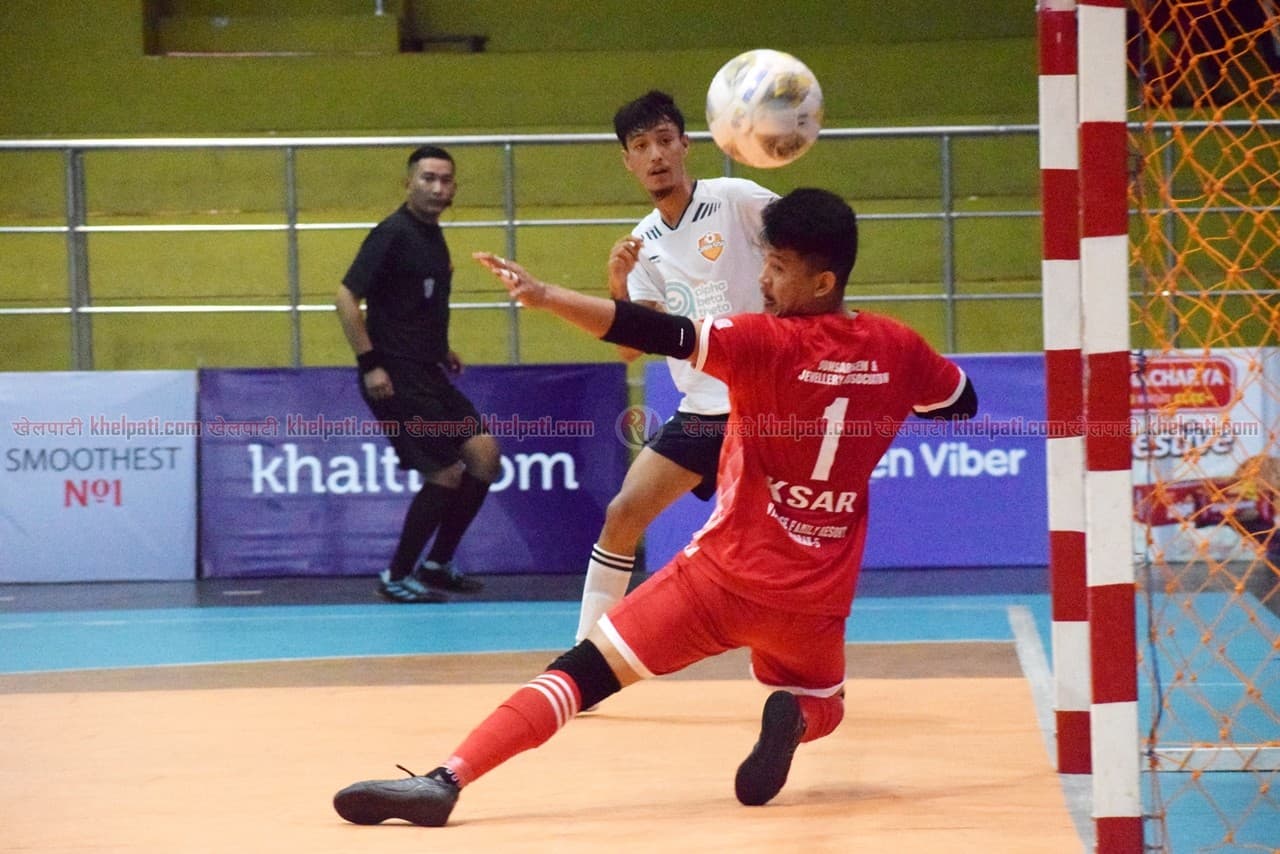 फुटसल लिग : आज अन्तिम ३ खेल हुँदै