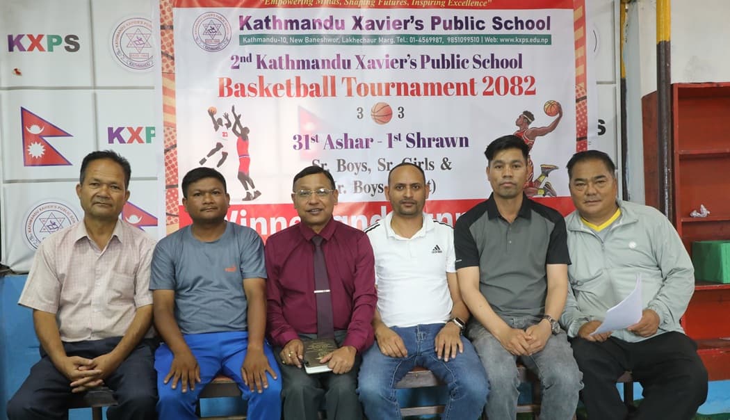 काठमाडौं जेभियर पब्लिक बास्केटबल भोलिदेखि