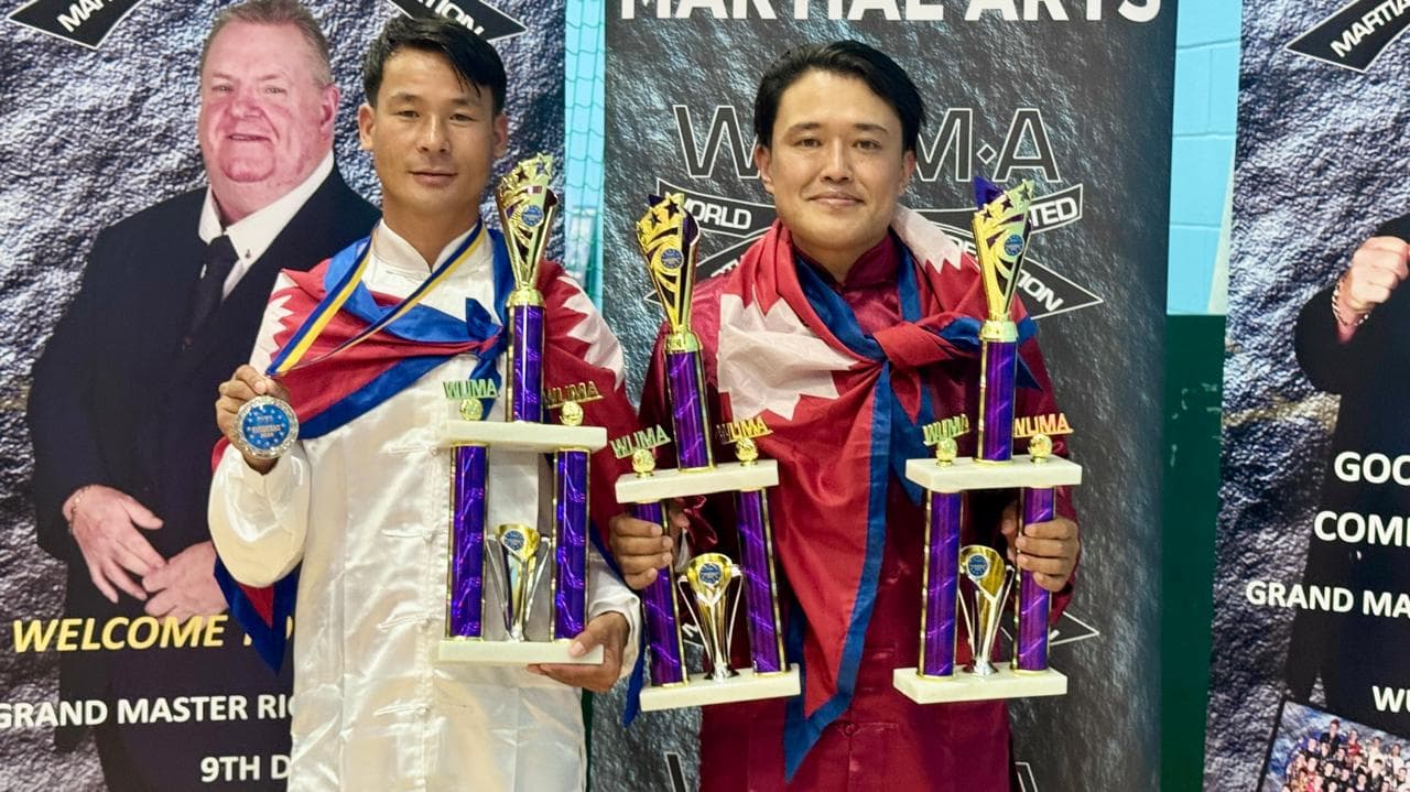 भूपेन्द्र र सुदेनलाई बेलायतमा पदक