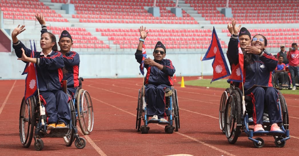 पारा राष्ट्रिय खेलकुदको उद्घाटन