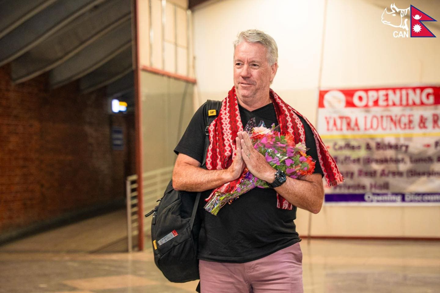 नेपाल आइपुगे मुख्य प्रशिक्षक स्टुअर्ट