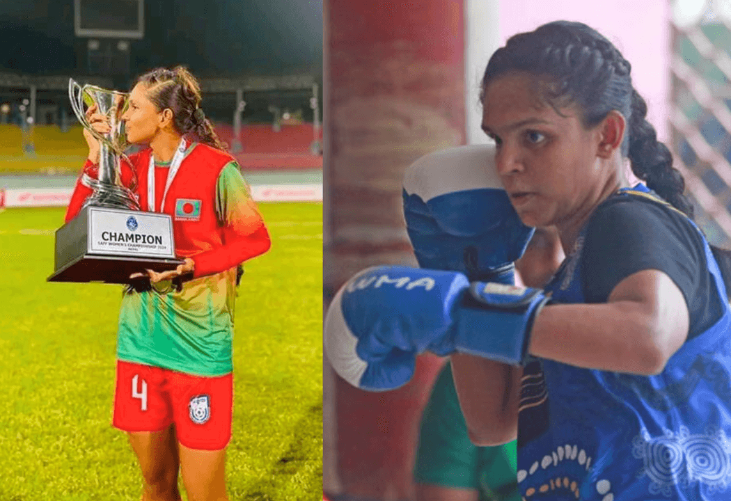 खान्दकर दिदीबहिनी : एक फुटबलमा, अर्की बक्सिङमा इतिहास कोर्दै