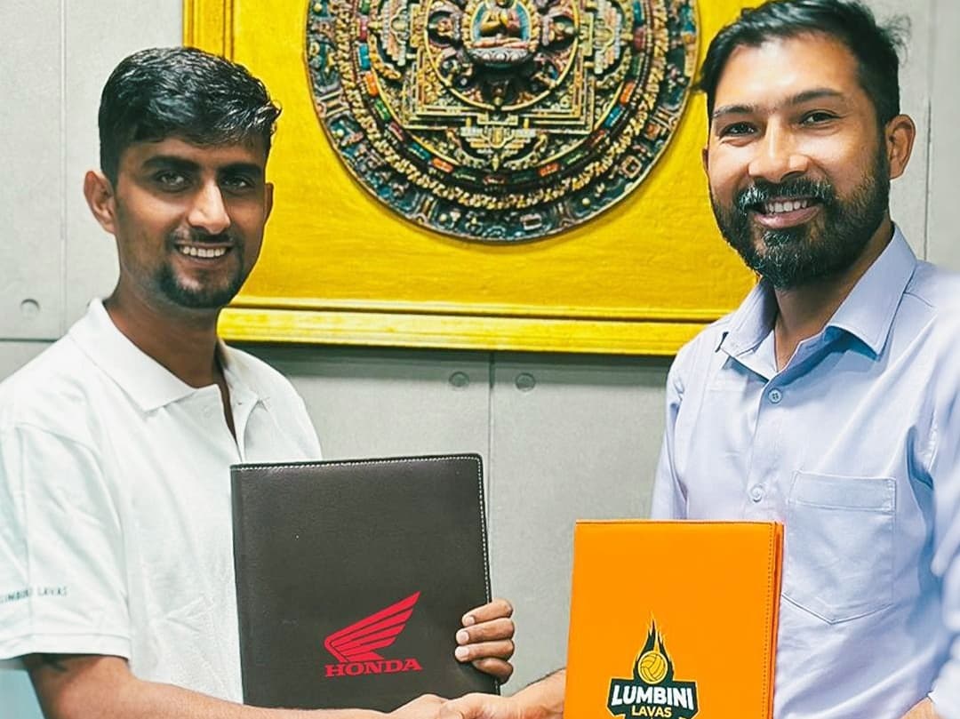 लुम्बिनी लाभाजलाई होन्डाको साथ