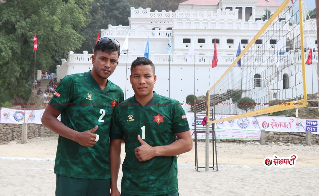 राष्ट्रिय वीच भलिबलको सेमिफाइनल समिकरण पूरा