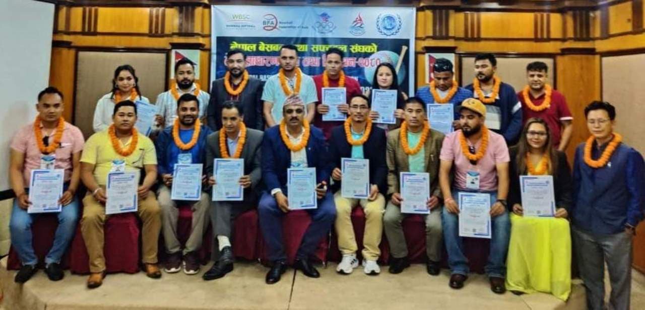 न्यौपानेको नेतृत्वमा बेसबलको नयाँ कार्यसमिति चयन