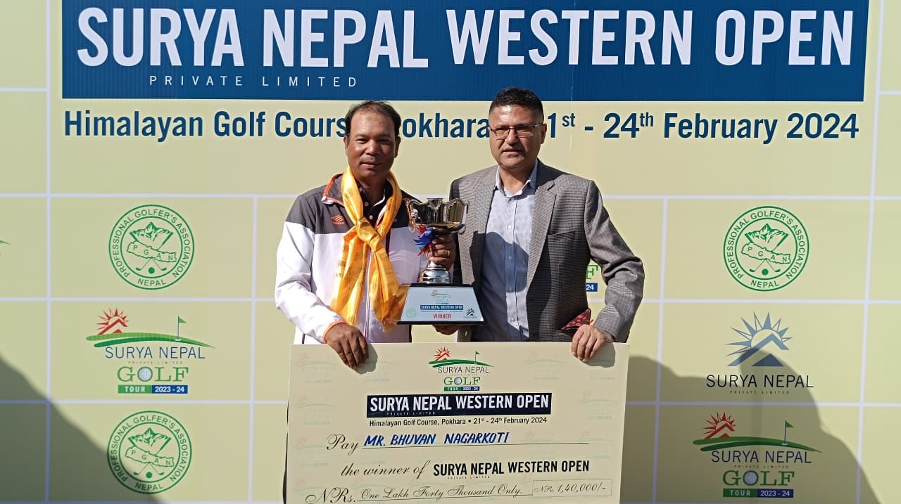 रेकर्ड स्कोरमा भुवनलाई करियरको‌ ११ औं उपाधि