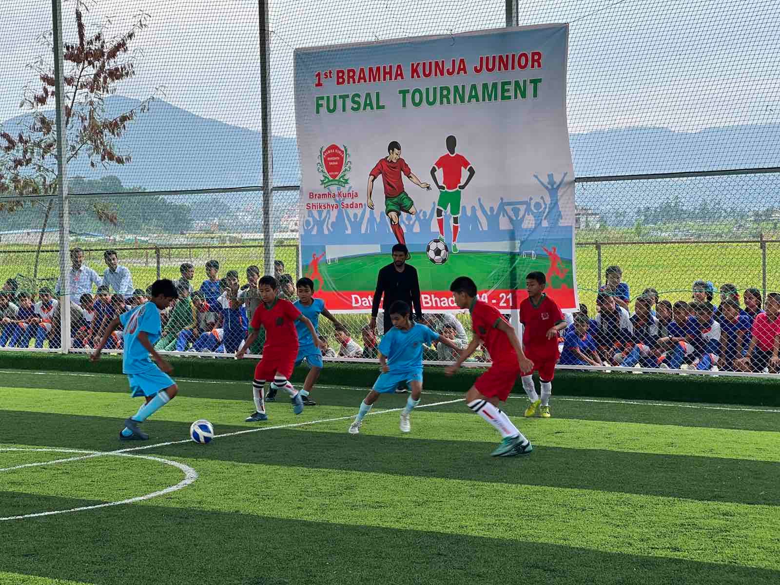 प्रथम ब्रम्ह कुञ्ज जुनियर फुटसल प्रतियोगिता सुरु