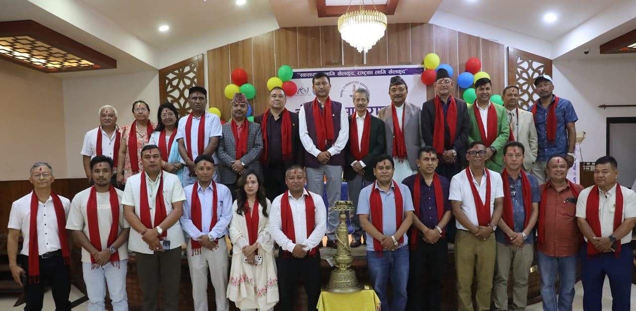 प्रधानको नेतृत्वमा जिम्न्याष्टिक संघ