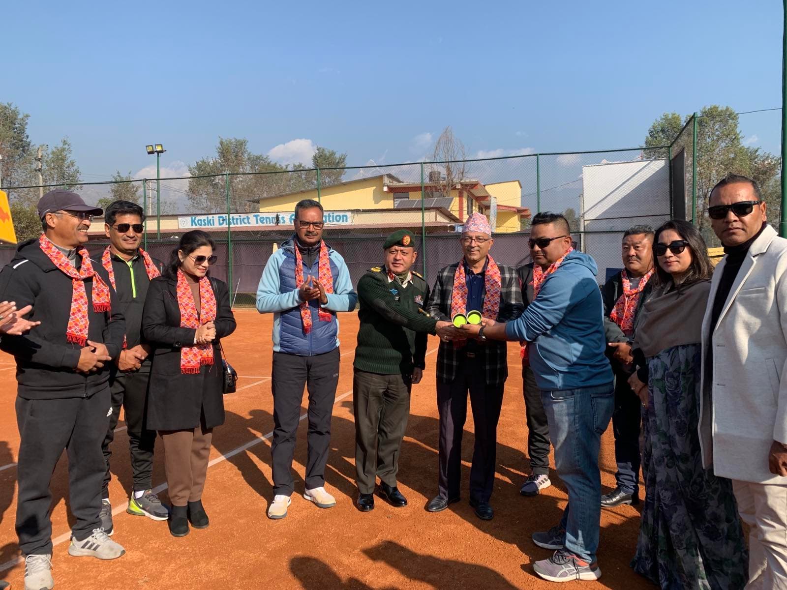 माछापुच्छ्रे पोखरा ओपन तथा भेट्रान्स टेनिस सुरु