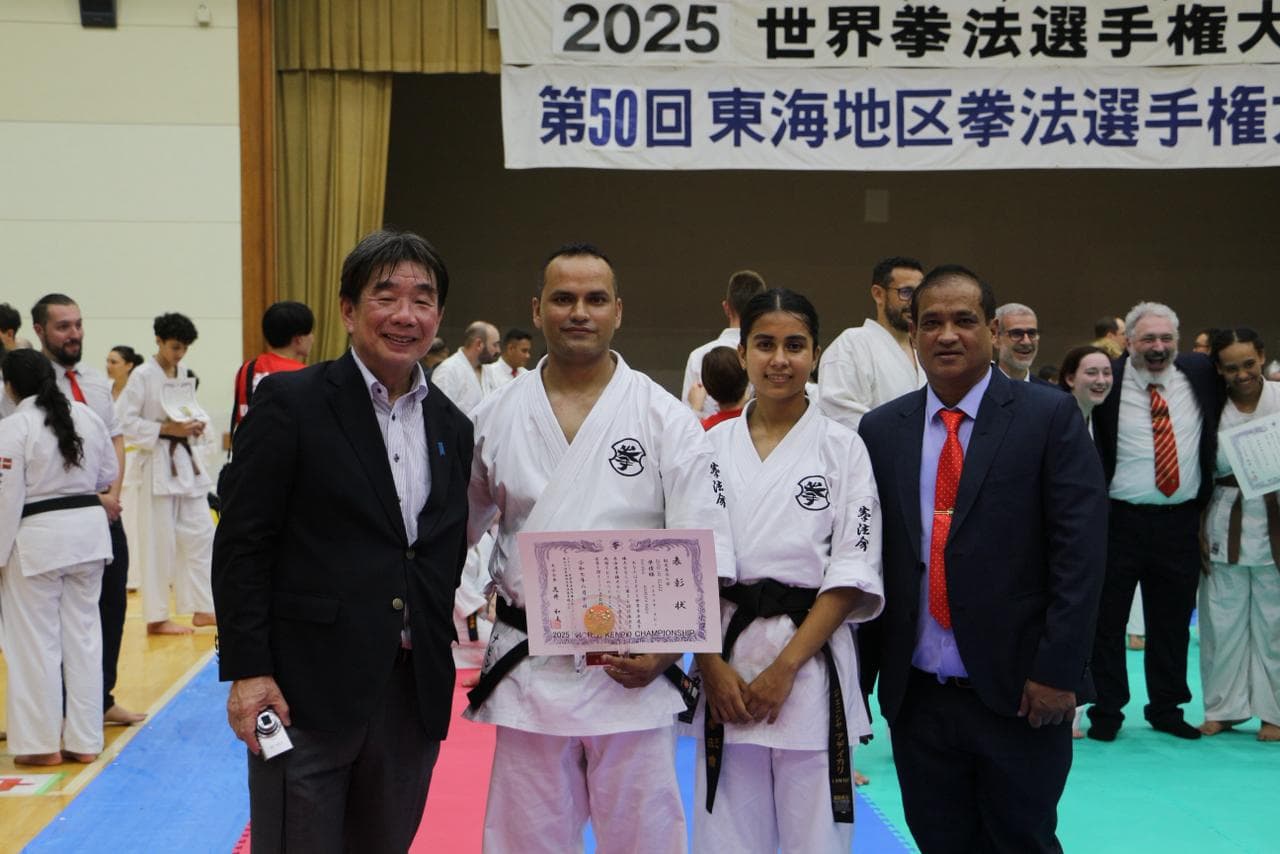 वर्ल्ड केन्पो काईमा नेपाललाई रजत 