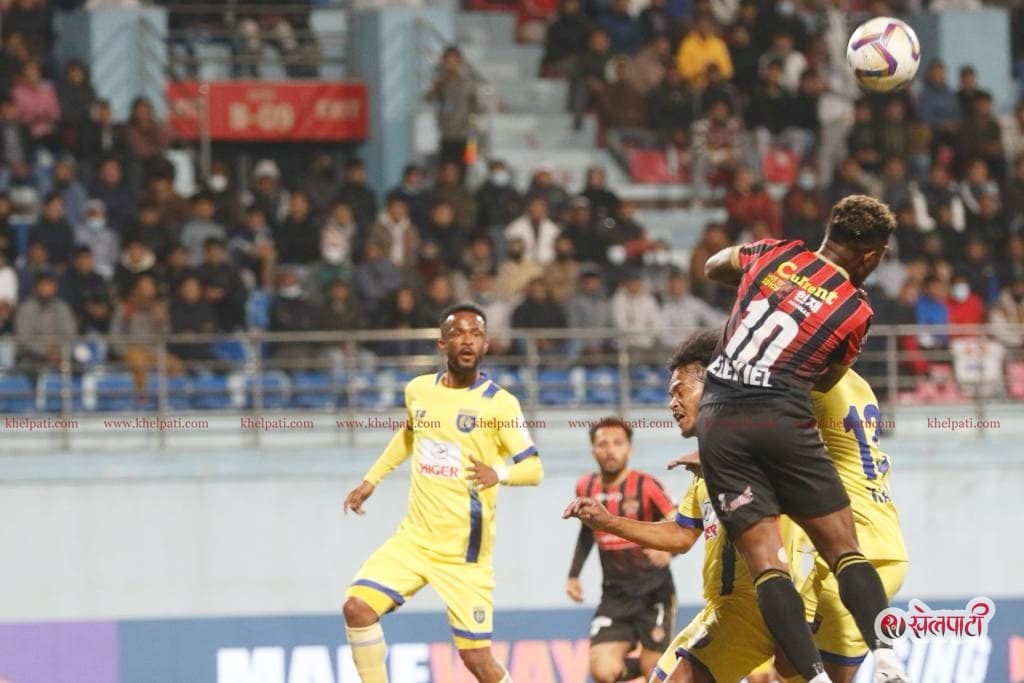 पहिलो हाफमा ललितपुर र धनगढी बराबर