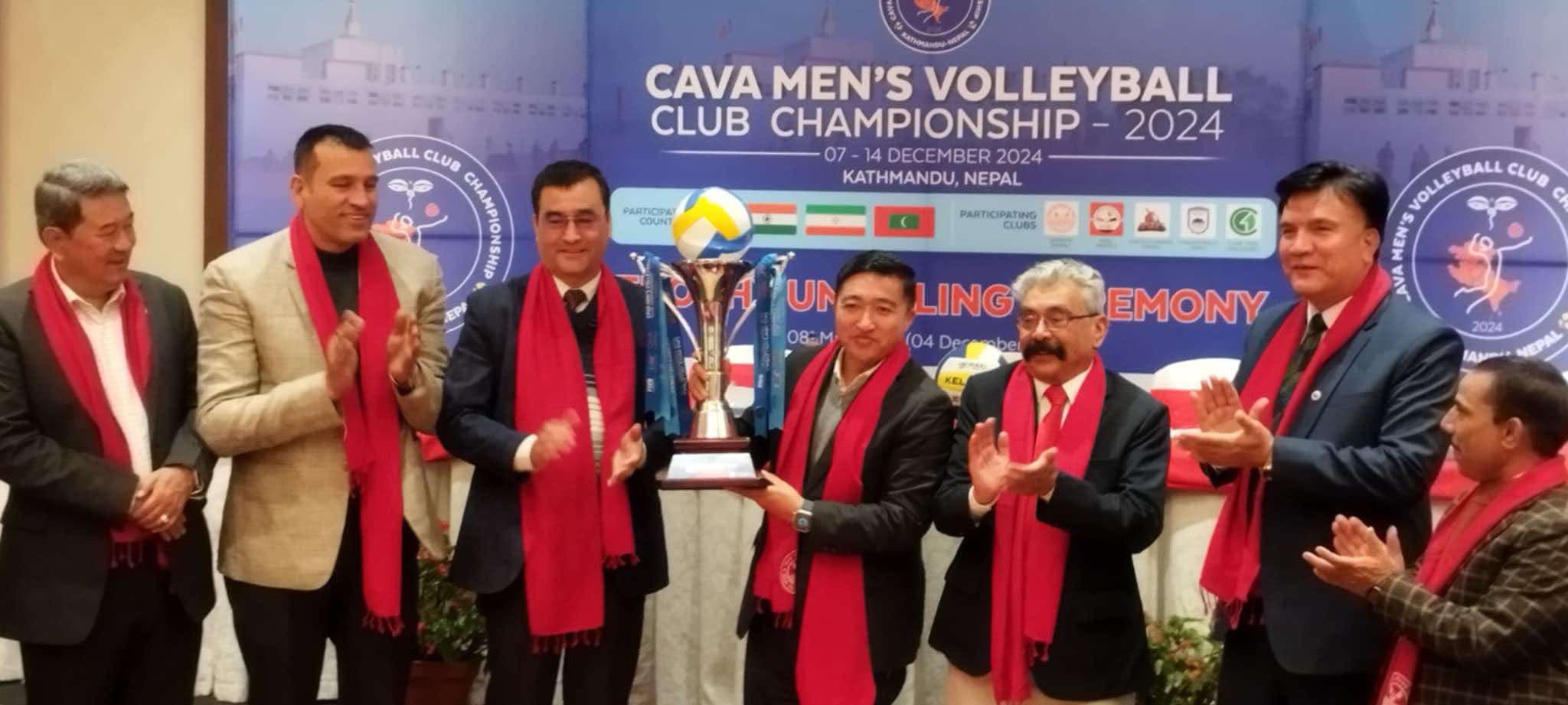 काभा पुरुष क्लब च्याम्पियनसिपको ट्रफी सार्वजनिक