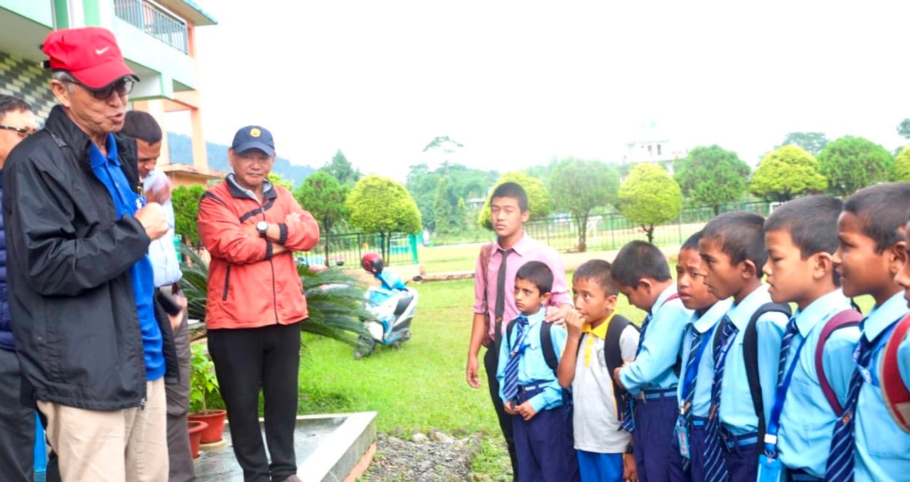 सहारा एकेडेमीमा श्याम थापा 