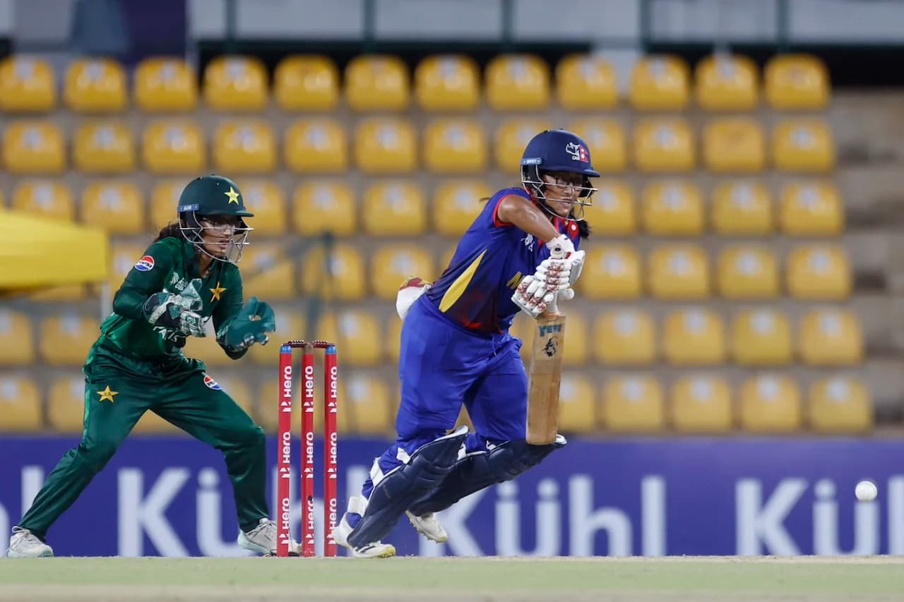 टी–२० आई ब्याटिङ वरीयताको शीर्ष १०० मा सीता मात्रै