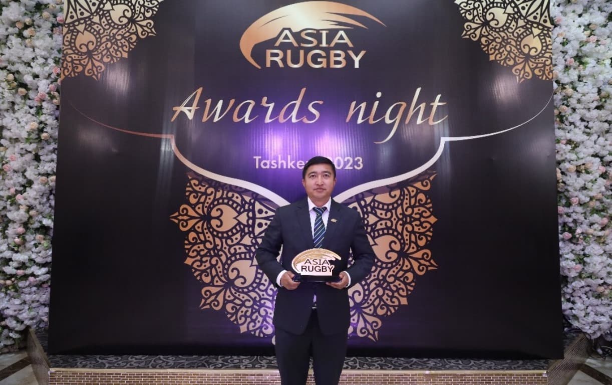घिसिङलाई एसिया रग्बीको प्रतिष्ठित सेवा पुरस्कार
