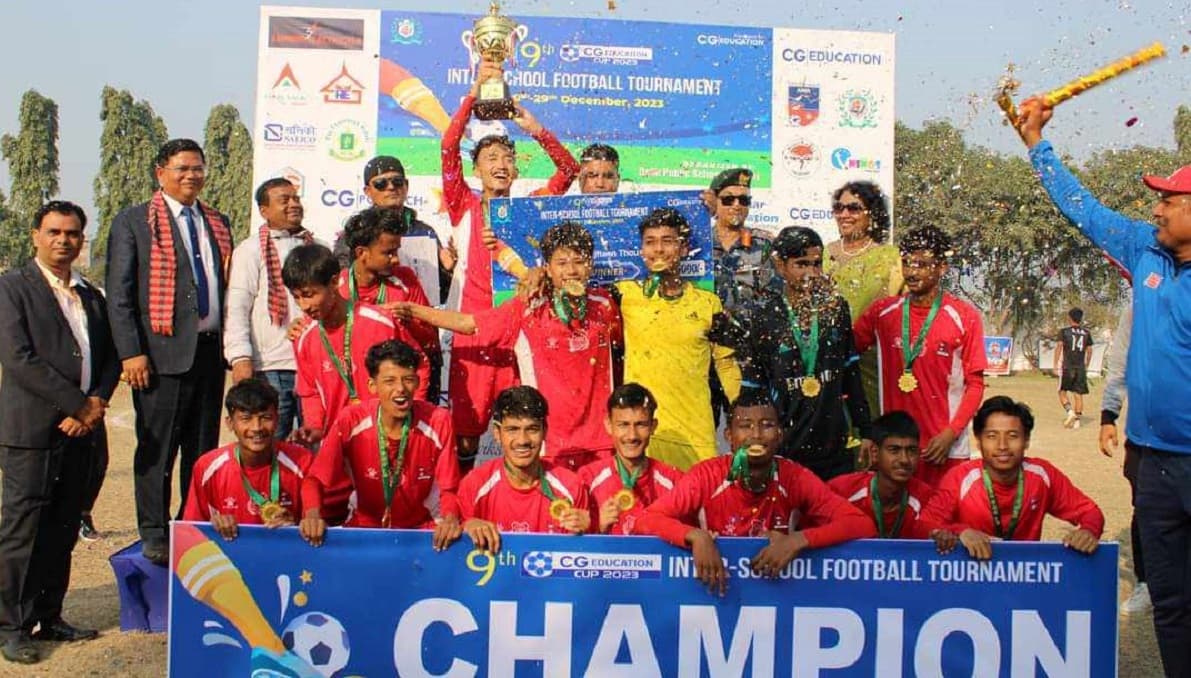 सिजि कपको उपाधि लोटस एकेडेमीलाई