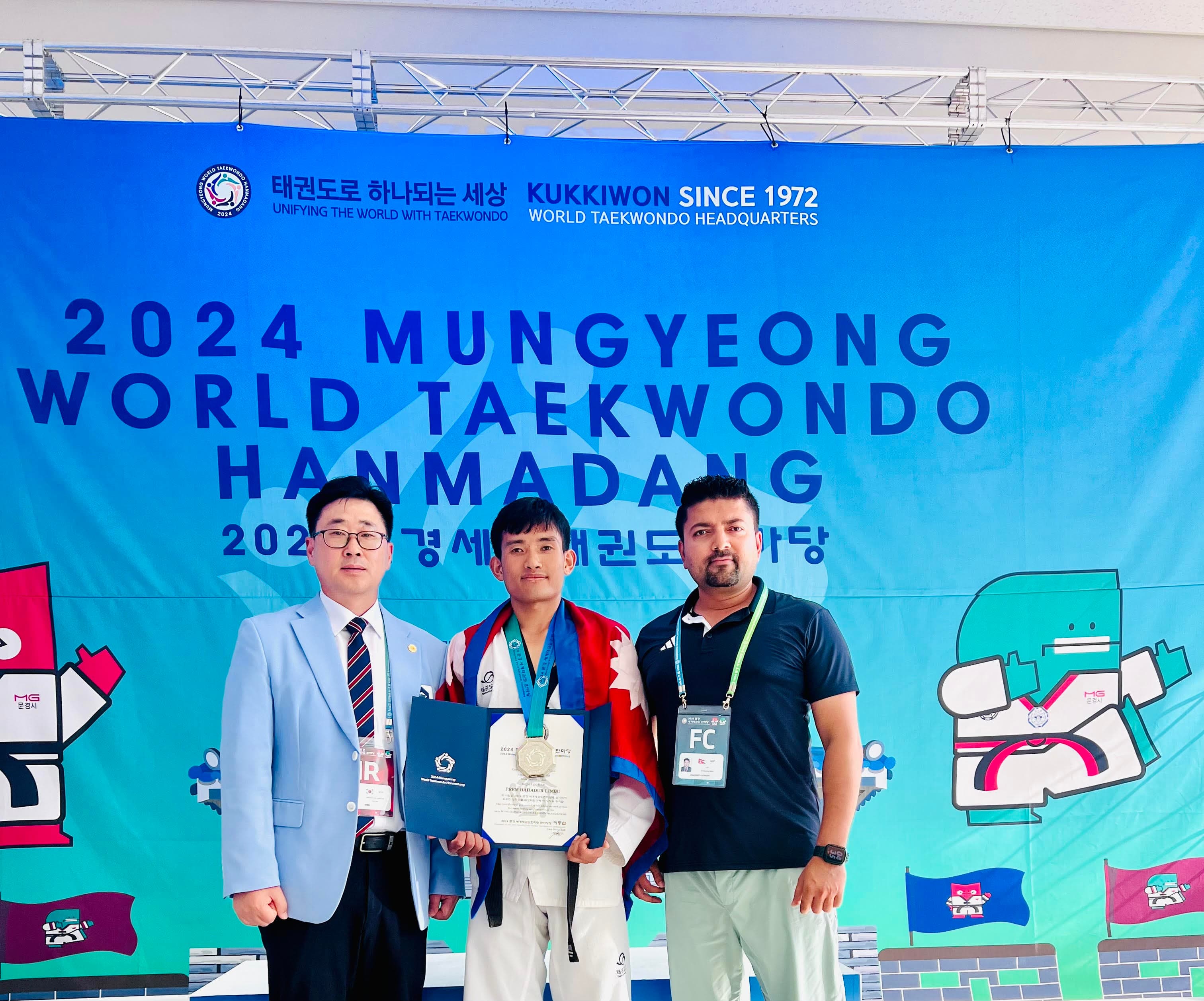 प्रेमलाई हान्मदाङमा रजत