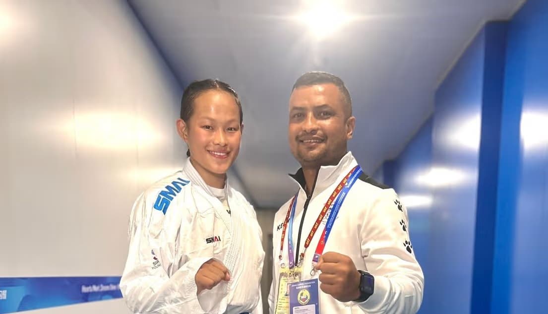  एरिकाले विश्व कराते च्याम्पियनसिप खेल्ने