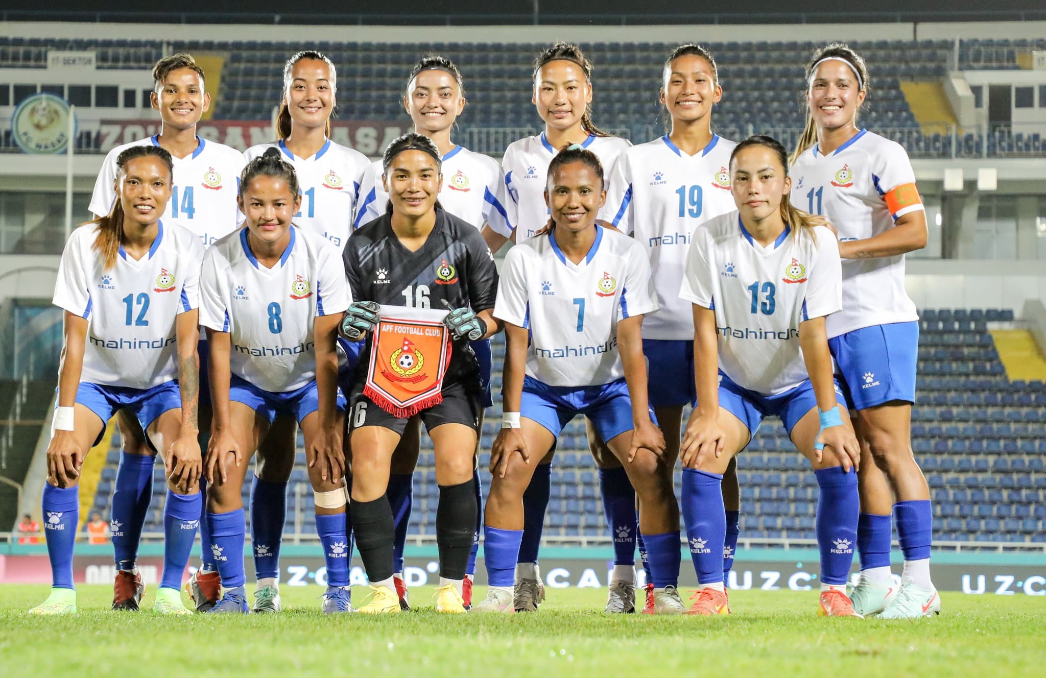 साफ क्लब महिला च्याम्पियनसिप एपीएफसहित ५ टोली