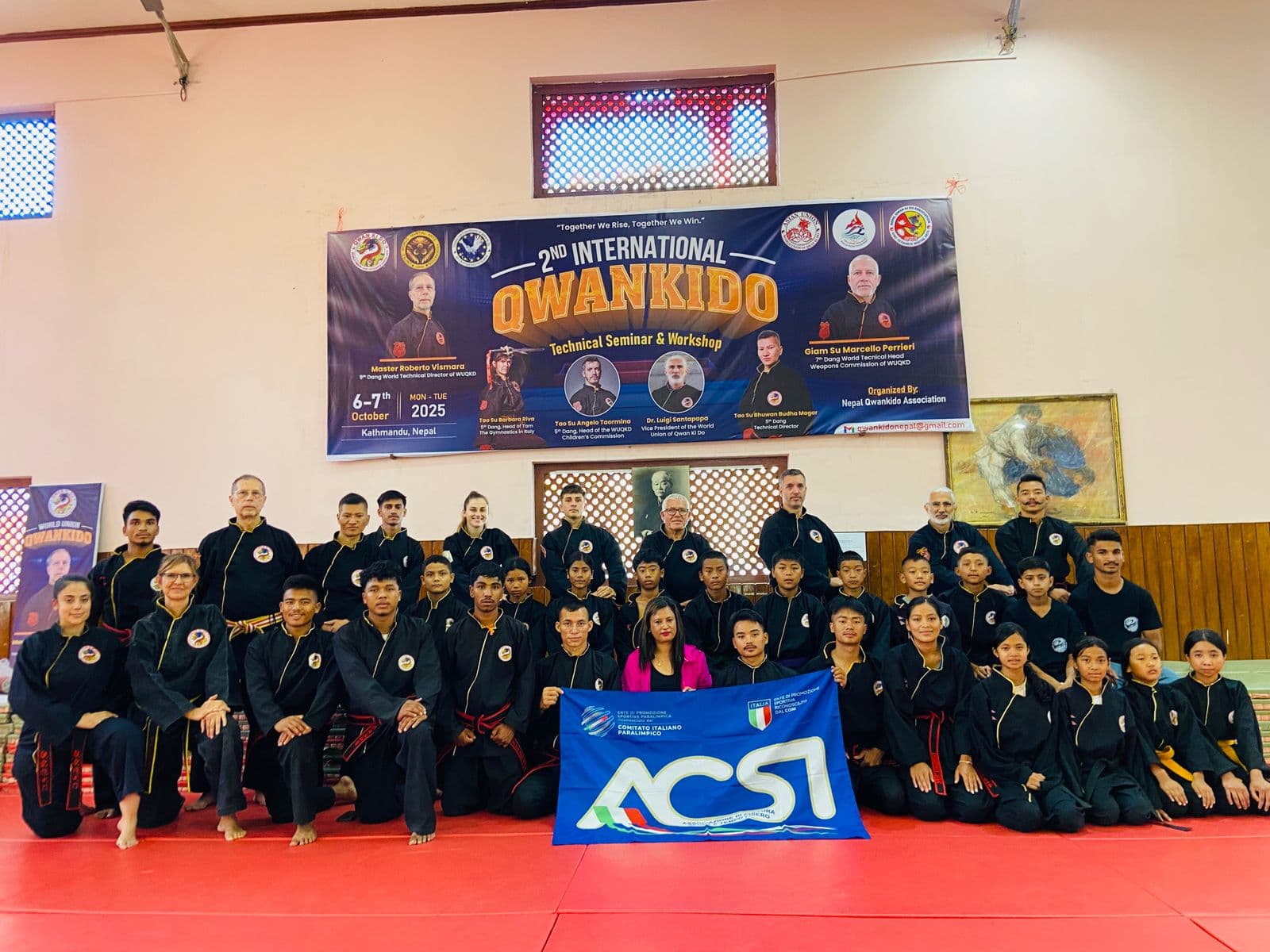 वर्ल्ड युनियन क्वानकिडो कार्यशाला काठमाडौंमा सुरु