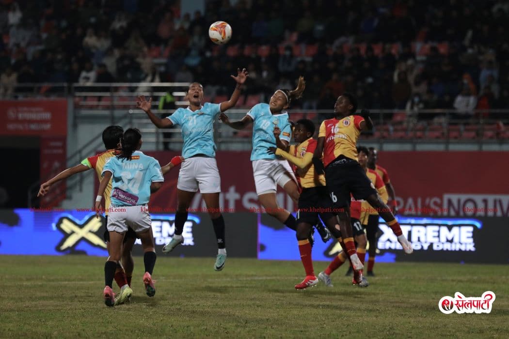 पहिलो हाफमै एपीएफले खायो २ गोल