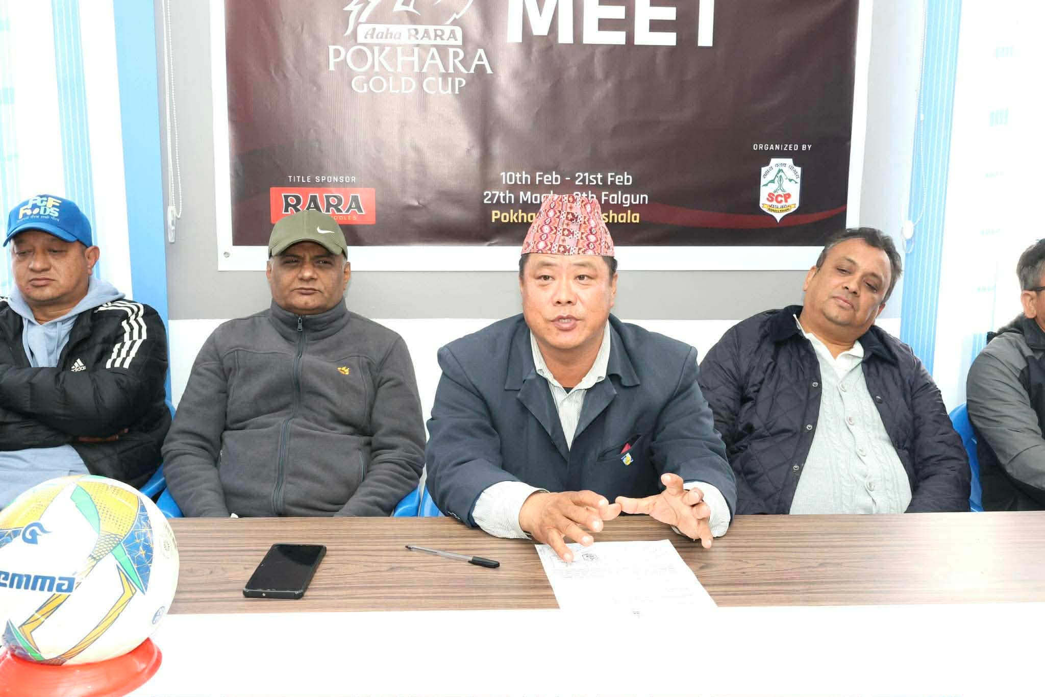 आहा रारा गोल्डकप 'फल्डलाईट'मा खेलाइने