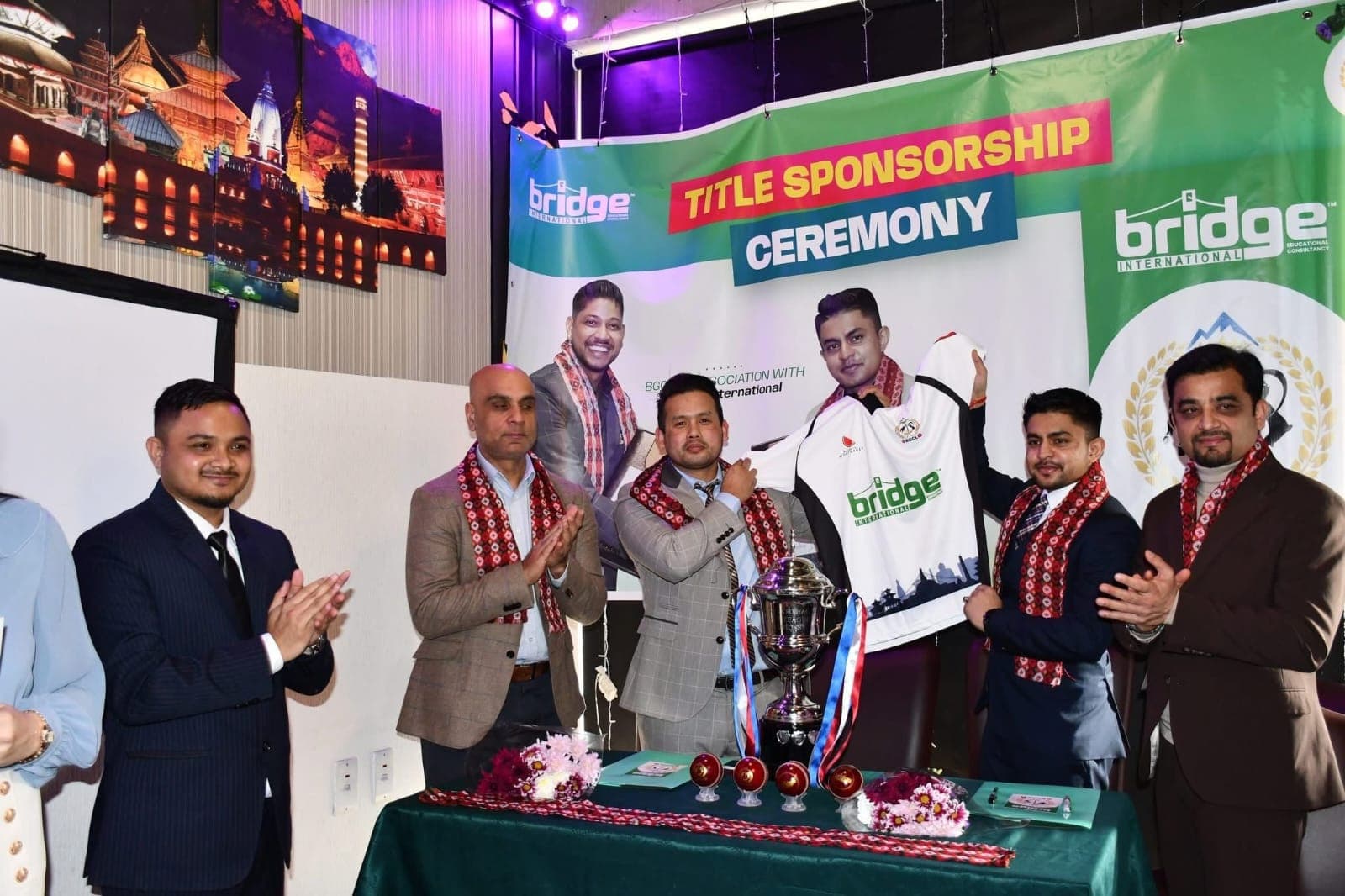 ब्रिज इन्टरनेशनल ब्रिटिश गोर्खाली लिगको मुख्य प्रायोजक 