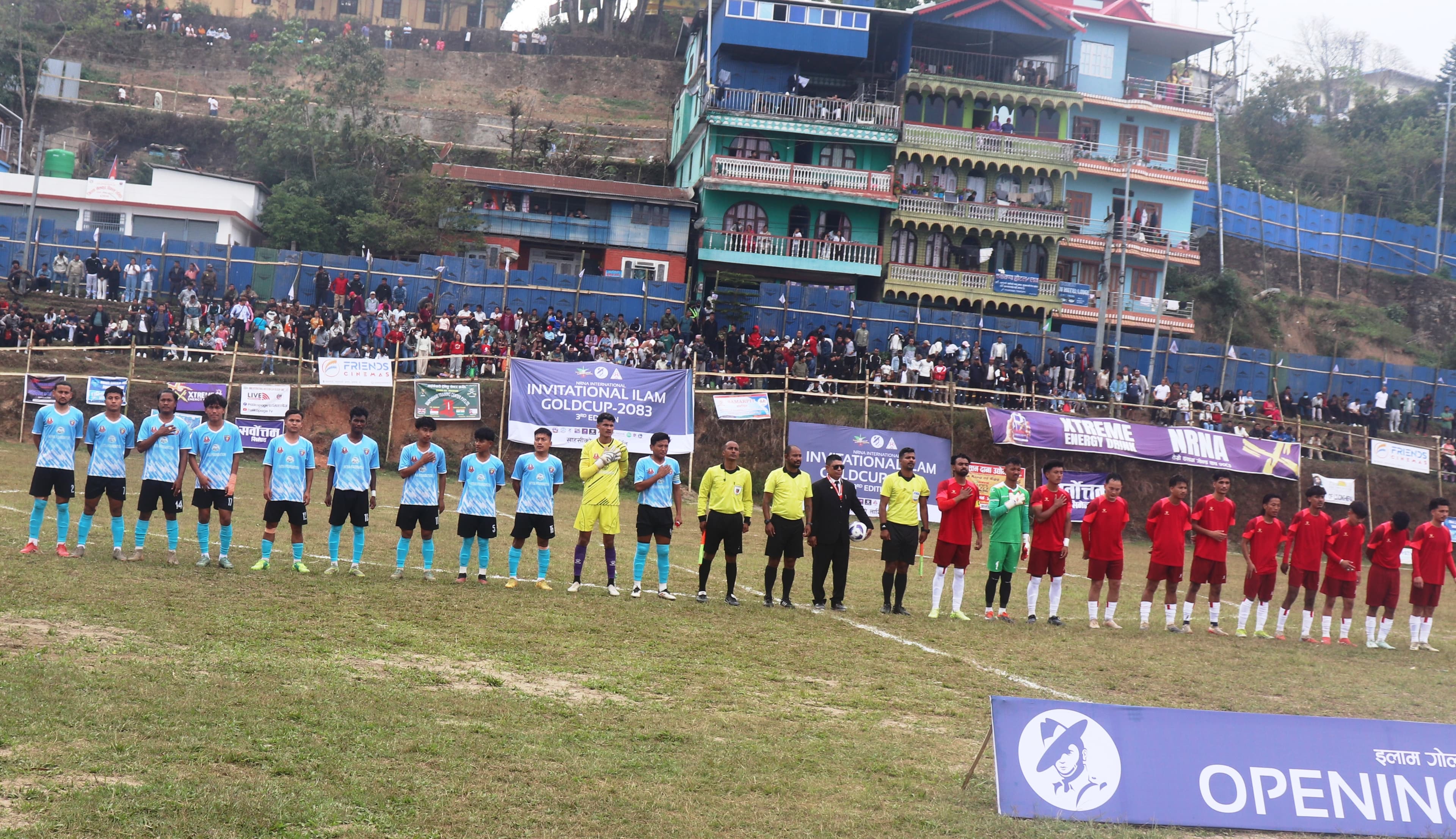 बेलबारी र रेडहर्स भिड्ने