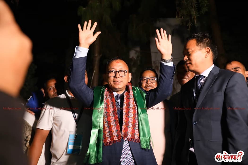 सच्चिएर सामाजिक सञ्जालमा फर्किएका हुन् एन्फा अध्यक्ष र महासचिव ?