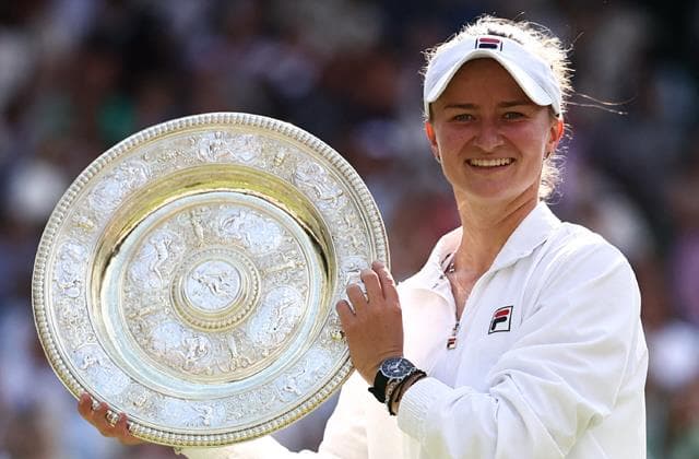 बार्बोरालाई दोस्रो ग्रान्डस्लाम उपाधि