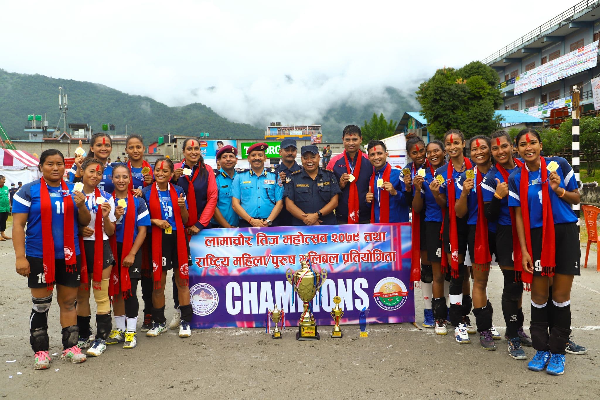 न्यु डायमण्डलाई हराउँदै पुलिस च्याम्पियन