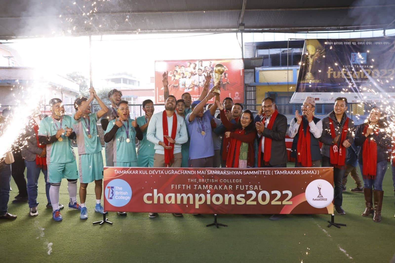 बि. के. सुनचाँदीलाई पाँचौं ताम्रकार फुटसलको उपाधि