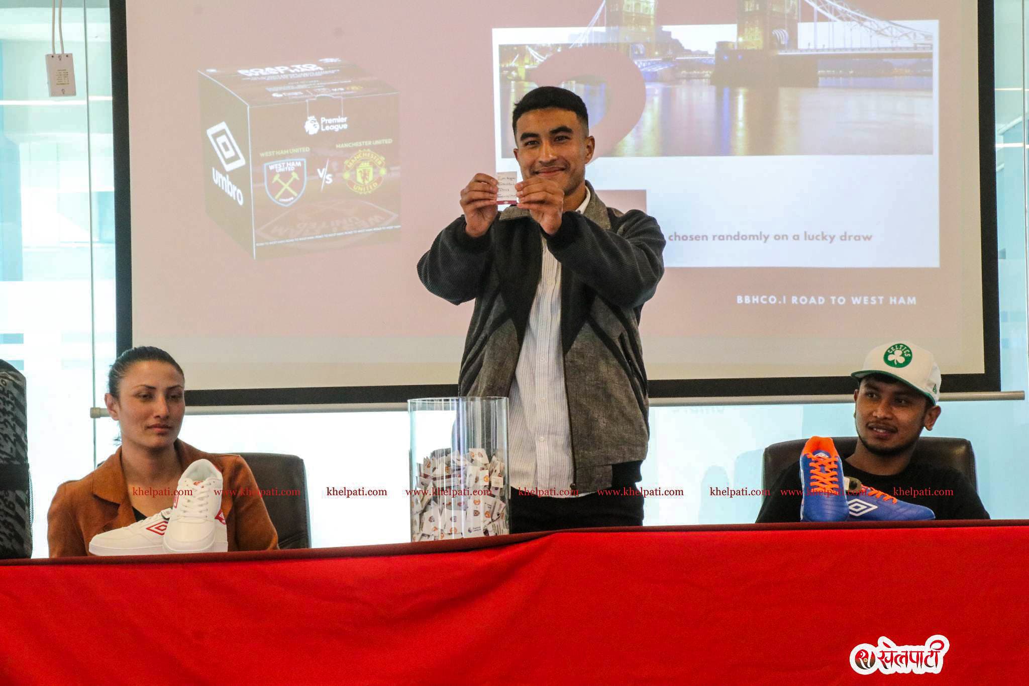 उम्ब्रोको समान किन्दा अनमोल र सुजनले पाए प्रिमियर लिग हेर्ने मौका